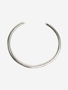 Tiffany & Co. Silver 1837 925 Sterling silver narrow cuff bangle