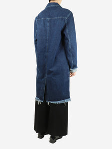 Marques / Almeida Blue denim overcoat - size XS