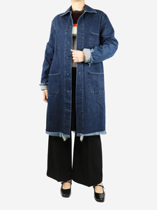 Marques / Almeida Blue denim overcoat - size XS