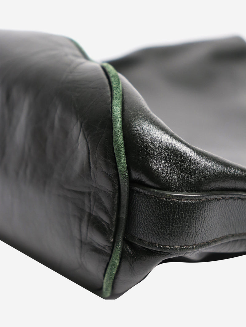 Dark green leather knot shoulder bag Bags Bottega Veneta 
