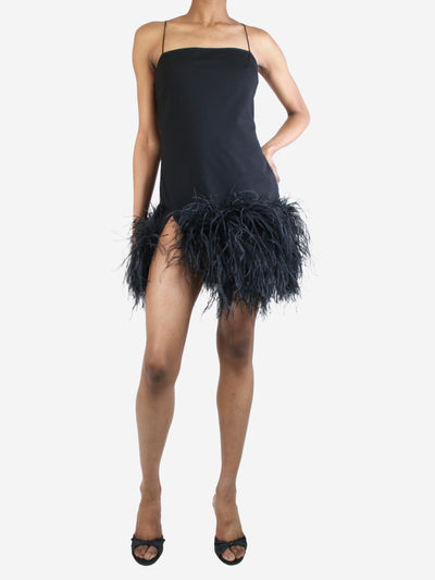 Black ''Fujiko'' black mini dress - size UK 8 Dresses The Attico 