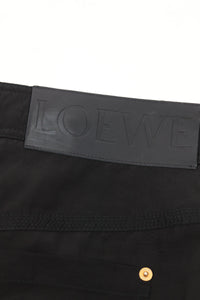 Loewe Black carpenter style baggy trousers - size UK 12