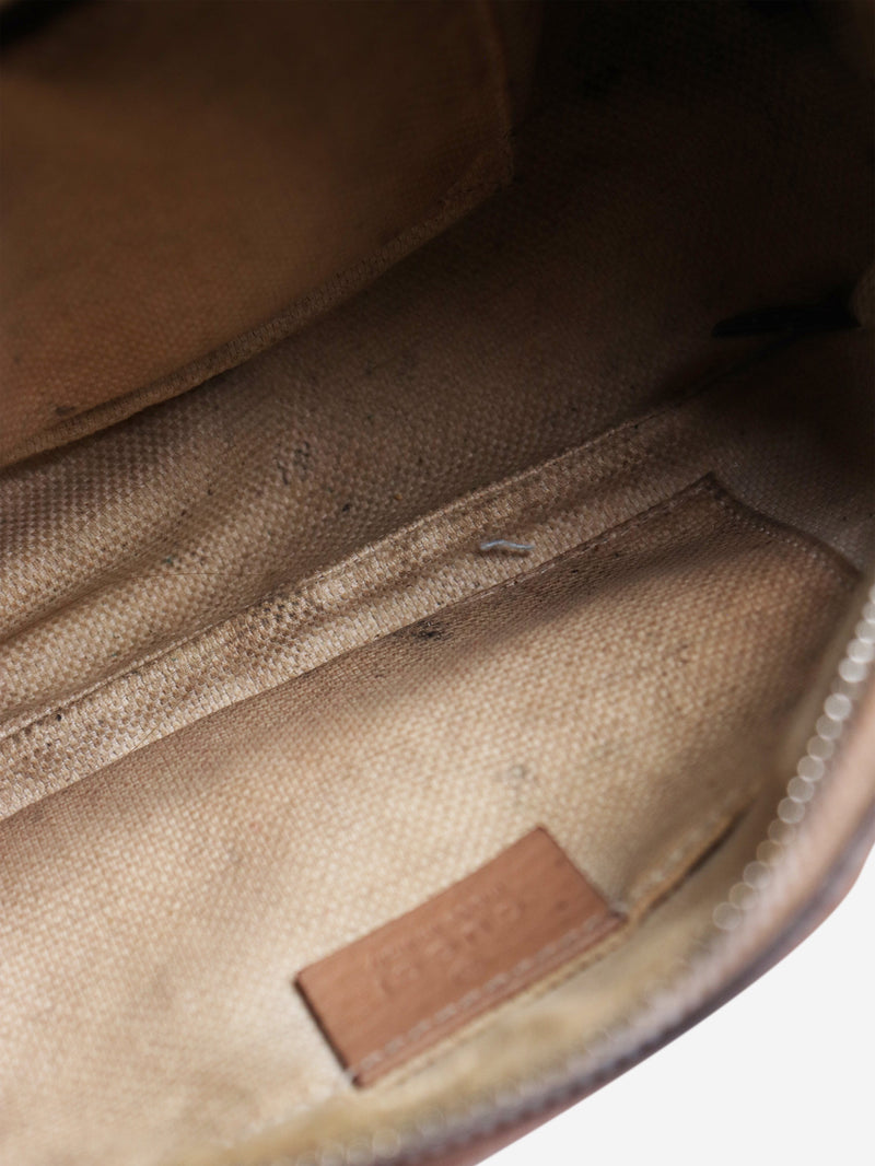 Beige soho disco leather camera cross-body bag Cross-body Bags Gucci 