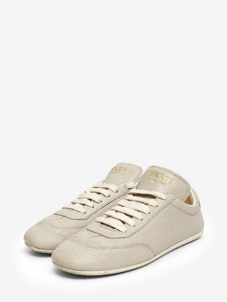 Neutral leather Collapse sneakers - size EU 36 alternate image