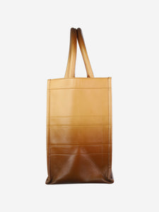 Christian Dior Brown 2021 leather ombre book tote