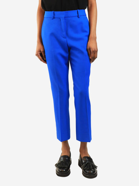 Blue wool trousers - size UK 6 product image