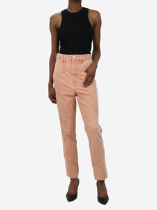 Isabel Marant Pink pocket panelled jeans - size FR 34
