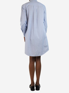Marc by Marc Jacobs Blue striped shirt dress - size XS