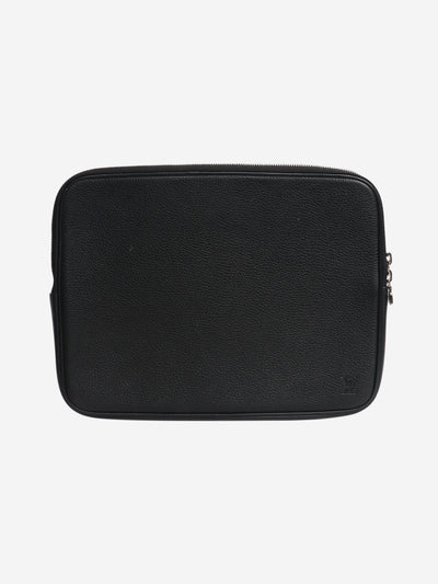 Black leather laptop case Luggage & Travel Bags Louis Vuitton 