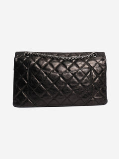Black 2006 2.55 black lambskin quilted shoulder bag Shoulder bags Chanel 