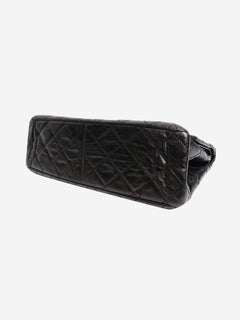 Black 2006 2.55 black lambskin quilted shoulder bag Shoulder bags Chanel 