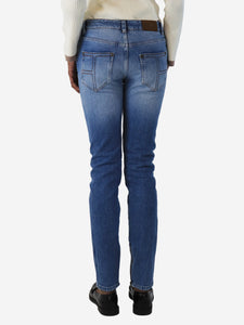 Tom Ford Blue slim-leg jeans - size UK 8
