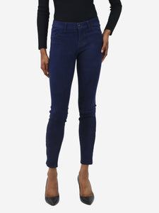 J Brand Blue suede trousers - size W26