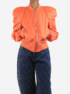 DRKSHDW by Rick Owens Orange nylon jacket - size S