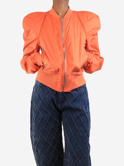 Orange nylon jacket - size S Coats & Jackets DRKSHDW by Rick Owens 