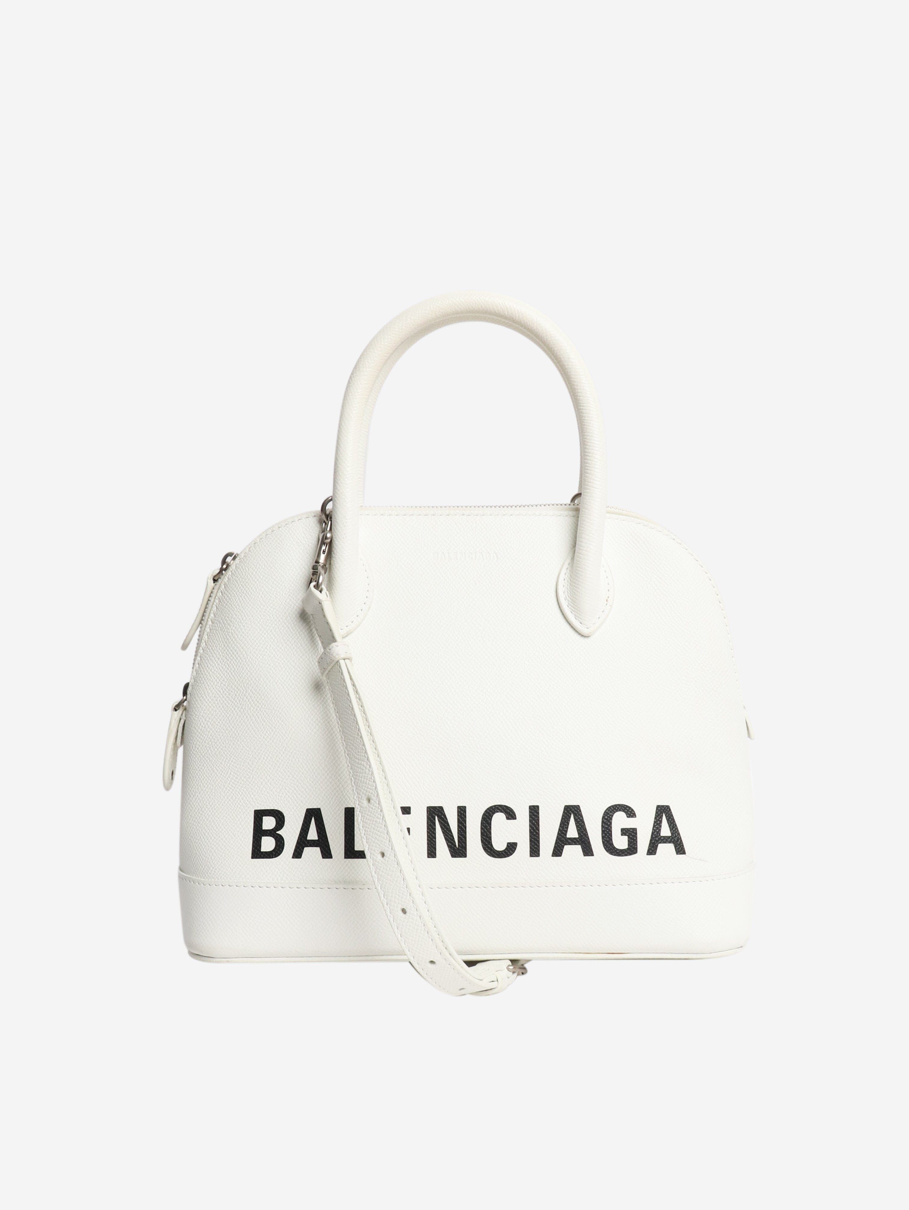 White small Ville top handle bag Top Handle Bags Balenciaga 