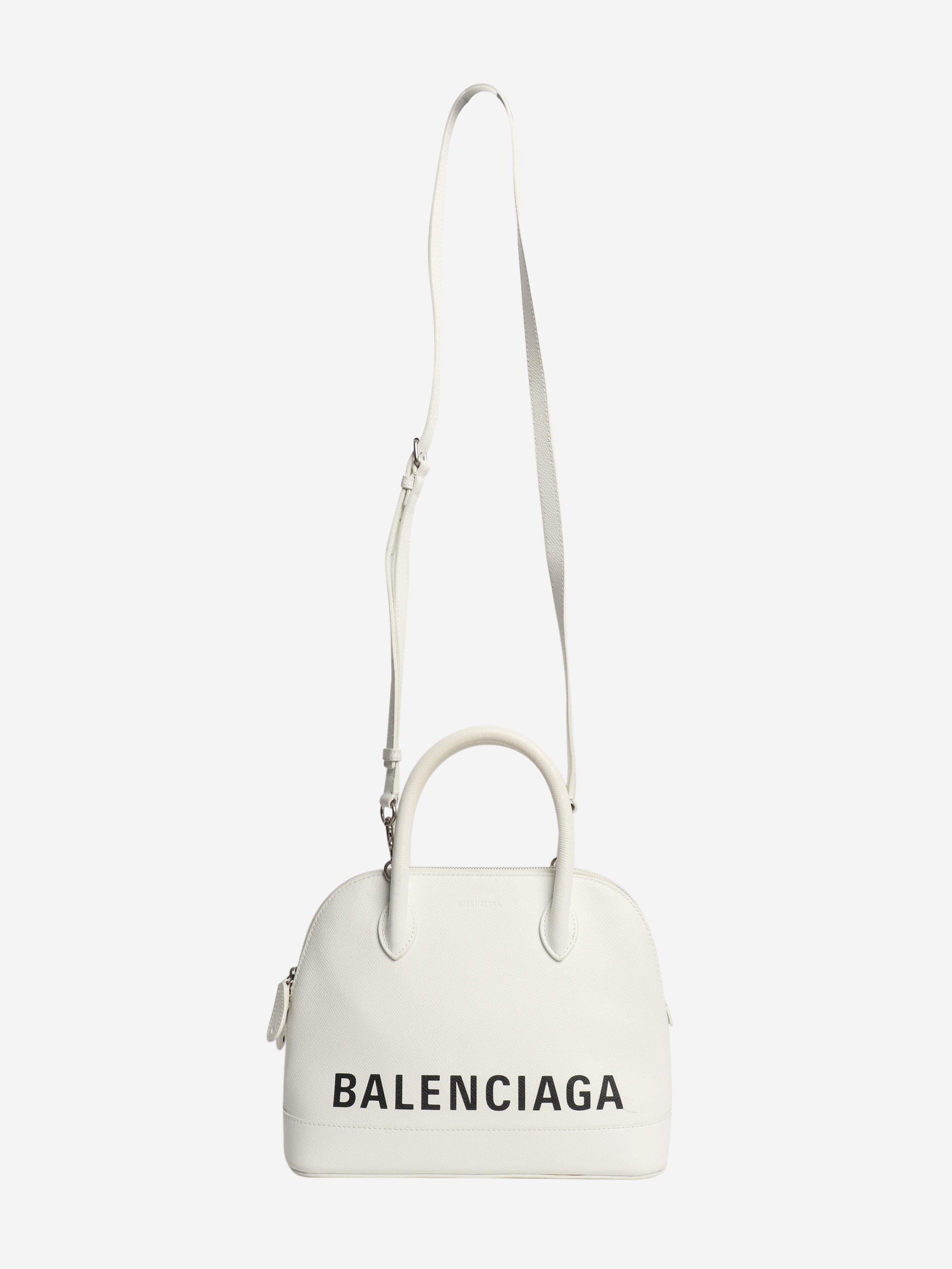 White small Ville top handle bag Top Handle Bags Balenciaga 