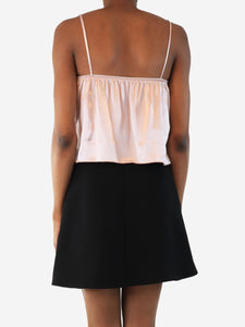 Miu Miu Pink satin cami top - size XS