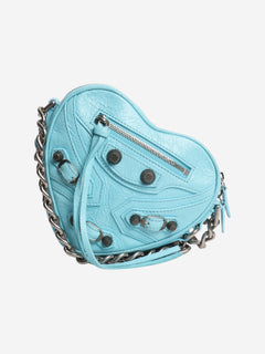 Blue heart city bag Shoulder bags Balenciaga 