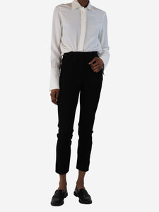 Joseph Black gabardine trousers - size UK 4