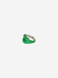 Hotlips by Solange Green lips ring