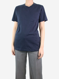 Marni Navy blue short-sleeved t-shirt - size UK 14