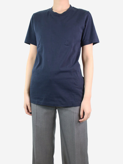 Navy blue short-sleeved t-shirt - size UK 14 Tops Marni 