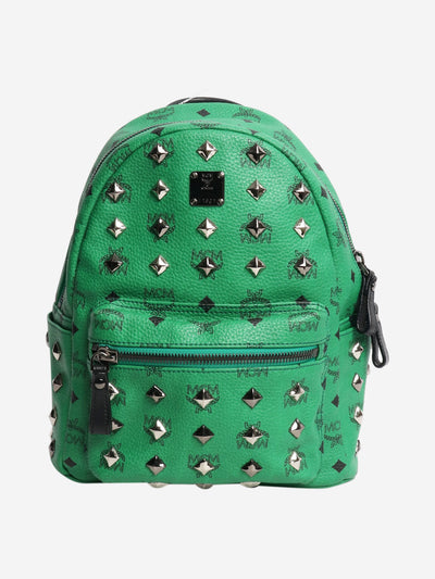 Green studded backpack Backpacks MCM 