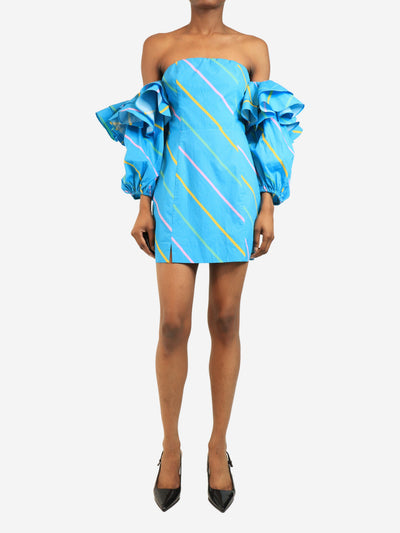 Blue Bethany mini dress - size UK 8 Dresses Rotate 