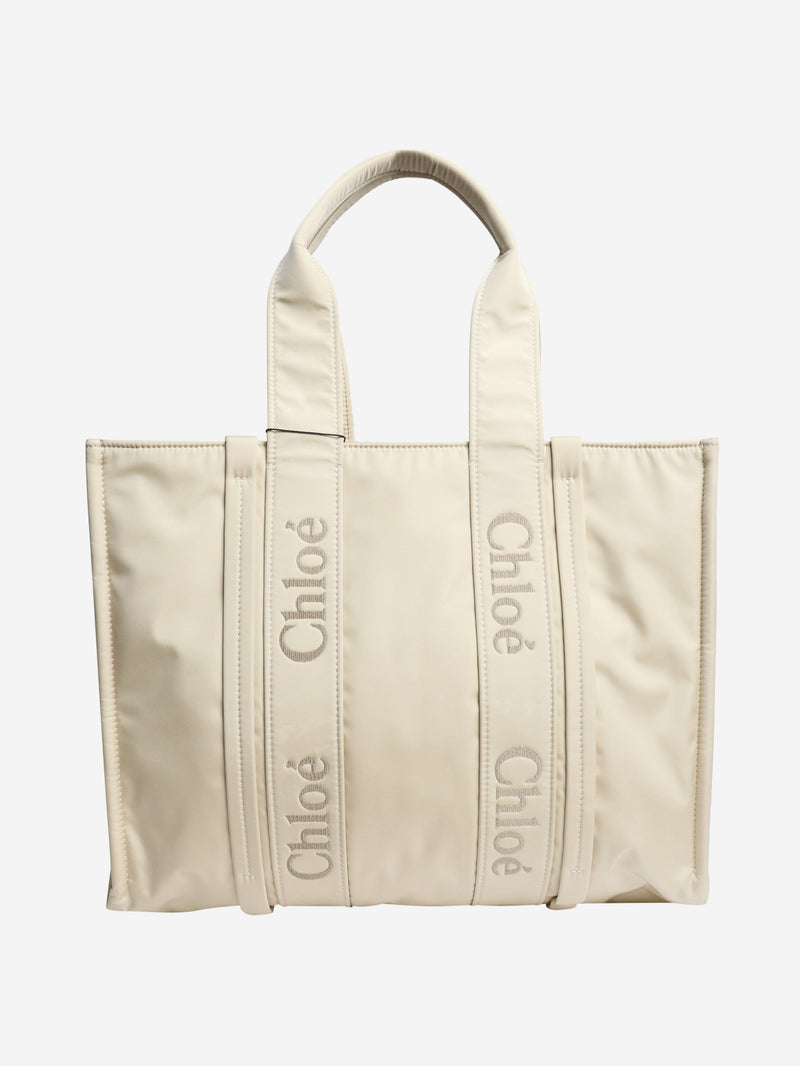 Beige nylon tote bag Tote Bags Chloe 