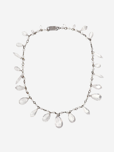 Plexi crystal chain necklace Necklaces Prada 
