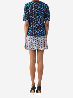 Blue floral printed dress - size UK 6 Dresses Stella McCartney 