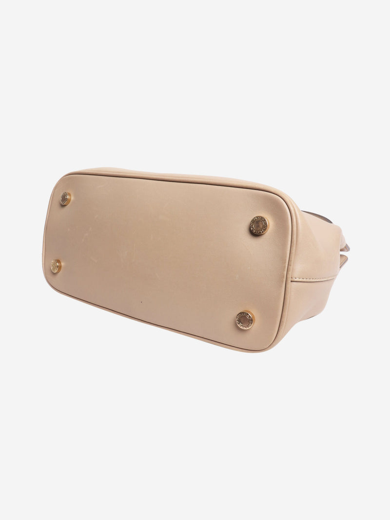 Neutral leather shoulder bag Shoulder bags Bvlgari 