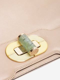 Neutral leather shoulder bag Shoulder bags Bvlgari 