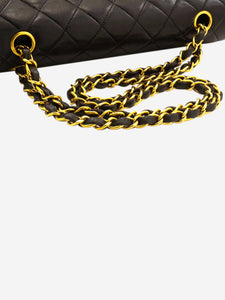 Chanel Black 1996-1997 medium Classic double flap bag