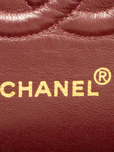 Chanel Black 1996-1997 medium Classic double flap bag
