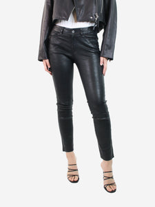 Zadig and voltaire leather on sale pants