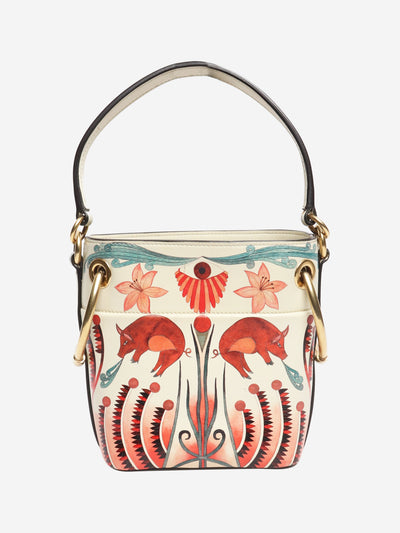 Cream Year of the Pig leather bucket bag Shoulder bags Chloe 