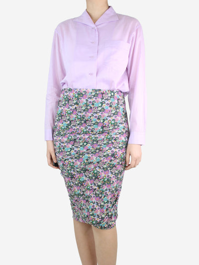 Lilac pocket shirt - size M Tops Issey Miyake 