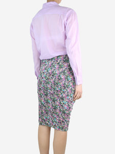 Issey Miyake Lilac pocket shirt - size M