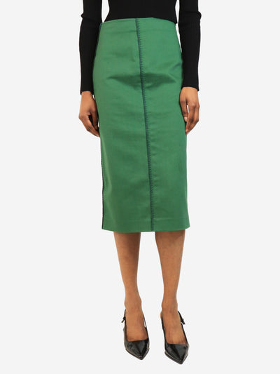 Green pencil skirt - size UK 6 Skirts Fendi 