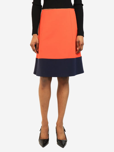 Orange A line skirt - size UK 6 Skirts Marni 