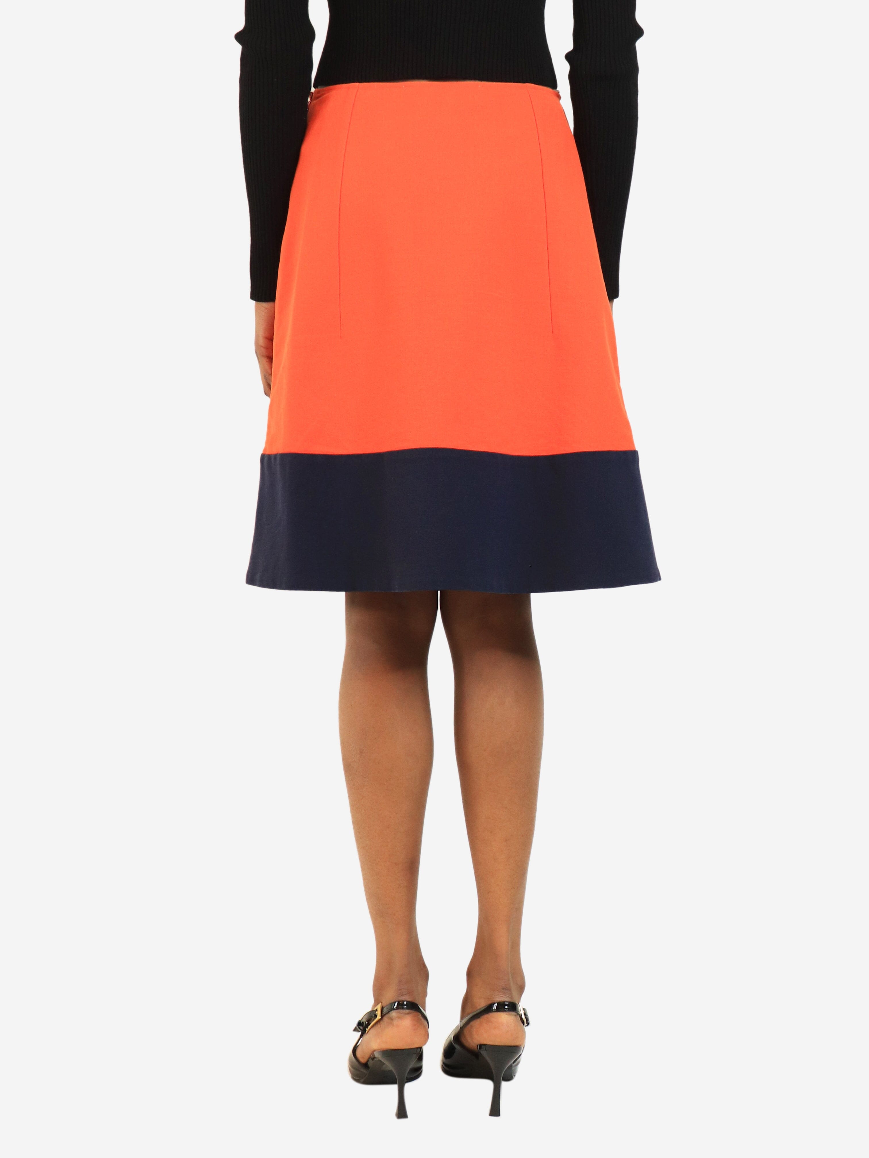 Orange A line skirt - size UK 6 Skirts Marni 