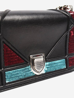 Black small sequin Diorama crossbody bag Cross-body bags Dior 