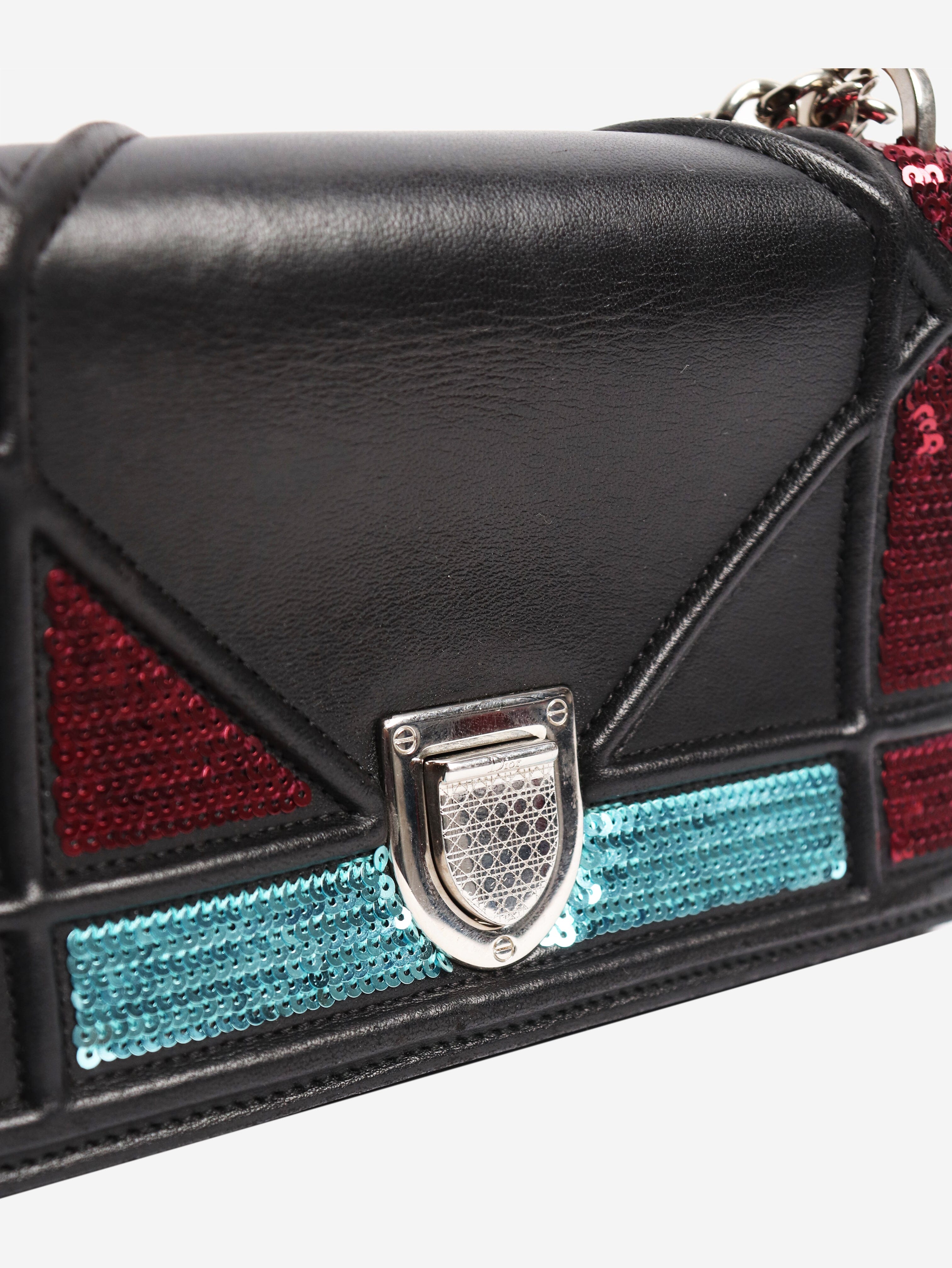 Black small sequin Diorama crossbody bag Cross-body bags Dior 