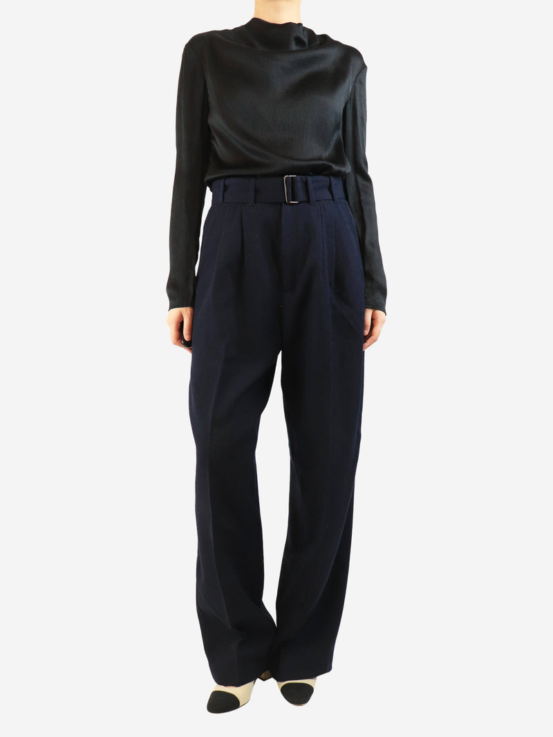 Navy Cole trousers - size UK 10 Trousers Soeur 