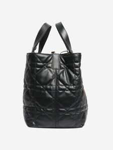 Christian Dior Black Toujours large leather bag