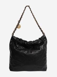 Black 22 caviar leather shoulder bag Shoulder bags Chanel 