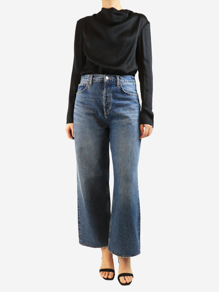 Blue mid-wash denim jeans - size W 26 alternate image