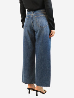 Blue mid-wash denim jeans - size W 26 Trousers Agolde 